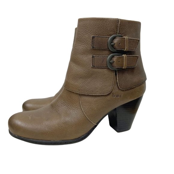 Born Concepts Western Pebbled Heel Ankle Booties Women's Size 8 B.O.C. - Picture 1 of 5